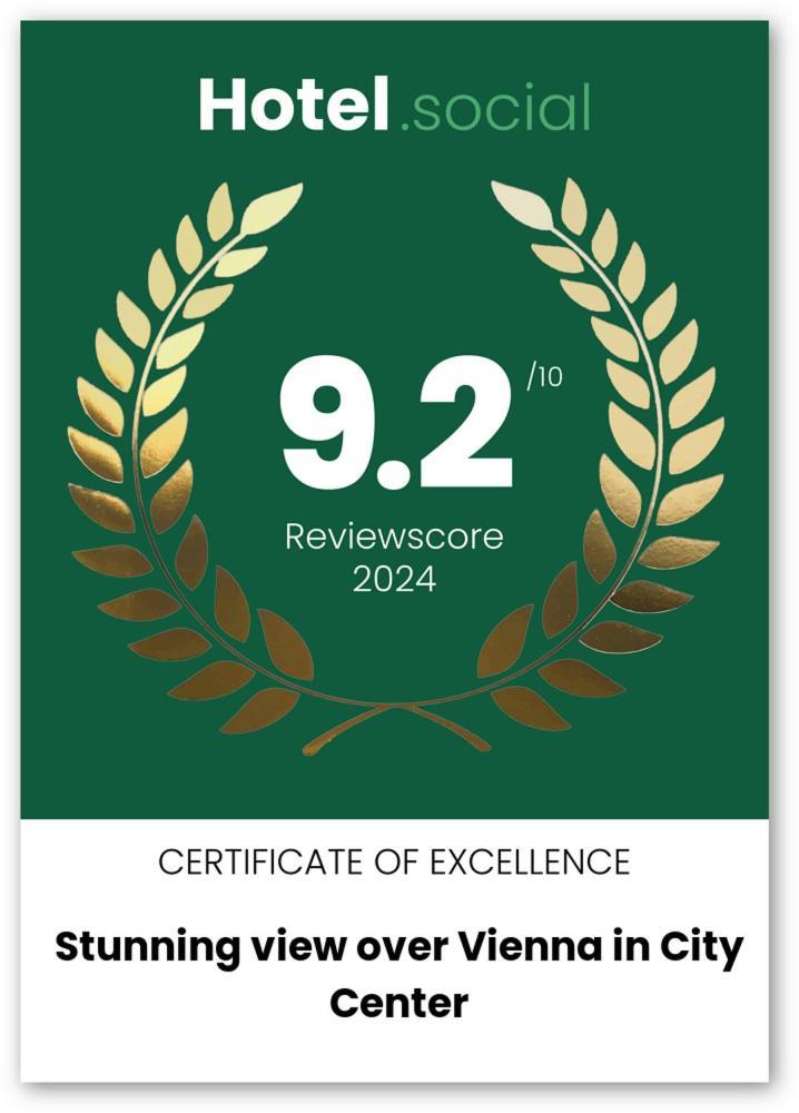 Stunning View Over Vienna In City Center Apartment Luaran gambar